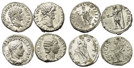 Römische Münzen - Lots. Kaiserzeit.


Lot (4 Stück, Silber): Denare des Septimius Severus (193 - 211 n. Chr.), des Caracalla (198 - 217 n. Chr.), d...