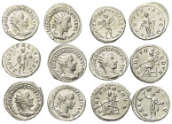 Römische Münzen - Lots. Kaiserzeit.


Lot (6 Stück, Silber): Antoniniane des Gordianus III. (238 - 244 n. Chr.)

Vorzüglich / fast prägefrisch.
...