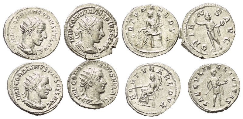 Römische Münzen - Lots. Kaiserzeit.


Lot (4 Stück, Silber): Antoniniane des ...