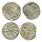 Mittelalter - Lots.


Ungarn - Königreich. 
Bela III. (1172 - 1196).

Lot (4 Stück, Silber): Denar.

Unger 101; Huszar 69.
Sehr schön und bes...