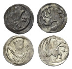 Mittelalter - Lots.


Ungarn - Königreich. 
Andreas III. (1290 - 1301).

Lot (2 Stück, Silber): Denar.

Unger 317, Huszar 419.
Selten!

Seh...