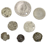 Österreich - Lots.


Österreich und Ungarn. Gemischt.

Lot (8 Stück, Kupfer (1x) / Silber (7x)): verschiedene Kleinnominale bis 1849.

Schön - ...