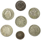 Österreich - Lots.

Habsburger bis 1806.
Maria Theresia (1740 - 1780).

Lot (7 Stück, Silber / Kupfer 2x): 20 Kreuzer 1768, 1777 (2x) und 1778 (2...