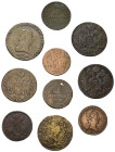Österreich - Lots.


Habsburger bis 1806. 
Meist Franz II. (I.) (1792 - 1835).

Lot (10 Stück, Kupfer): verschiedene Kleinnominale.

Schön - s...