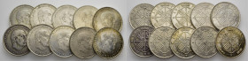 ESTADO ESPAÑOL. 100 pesetas. 1966*19-66 (7), 1966*19-67 (2) y 1966*68. Lote de 10