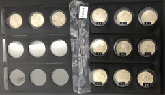 ESTADO ESPAÑOL. 100 pesetas. 1966*67 (8) y *68 (4). Lote de 12