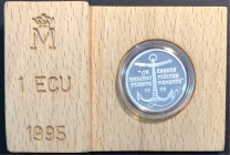 JUAN CARLOS I. 1 ecu. 1993. La marina española. PROOF FDC