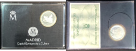 JUAN CARLOS I. 200 pesetas. 1992. Madrid capital europea de la cultura. PROOF FDC