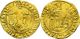 REYES CATÓLICOS. Sevilla. Doble excelente. (1497 y ss). EBC-. Cierto atractivo