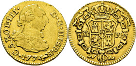 CARLOS III. Madrid. 1/2 escudo. 1774. PJ