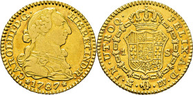 CARLOS III. Madrid. 1 escudo. 1787. DV. Cierto atractivo