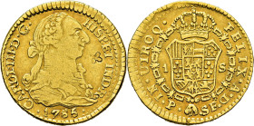 CARLOS III. Popayán. 1 escudo. 1785. SF