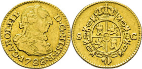 CARLOS III. Sevilla. 1/2 escudo. 1788. C