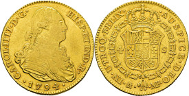CARLOS IV. Madrid. 4 escudos. 1794. MF