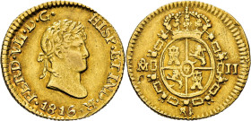 FERNANDO VII. Méjico. 1/2 escudo. 1816