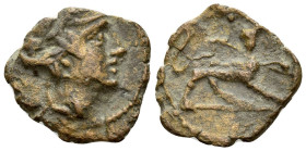 Latium, Central Italy, uncertain mint. Minturnae (?) Bronze mid I cent BC