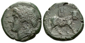 Campania , Cales Bronze circa 265-240