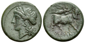 Campania , Suessa Bronze circa 265-240