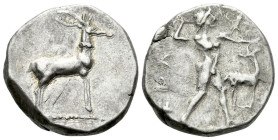Bruttium, Caulonia Nomos circa 475-425,