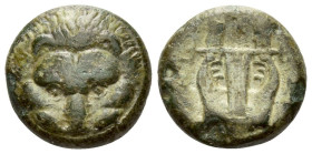 Bruttium, Rhegium Bronze circa 351-280 - From the John Morcom collection.
