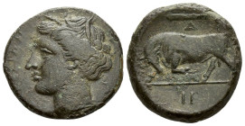 Sicily, Syracuse Bronze circa 275-216