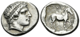 Kingdom of Macedon, Archelaus, 413-399 Aegae or Pella Stater circa 413-399