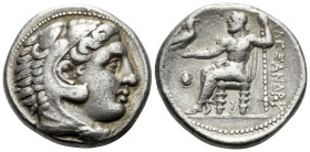 Kingdom of Macedon, Alexander III, 336-323 and posthumous issues Pella Tetradrachm circa 317-314