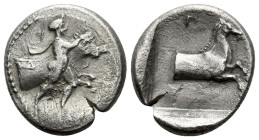 Thessaly, Perrhaiboi Hemidrachm circa 430-400