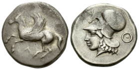 Acarnania, Leucas Stater circa 400-360