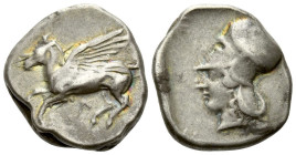 Acarnania, Leucas Stater circa 400-375