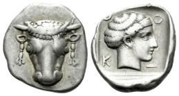 Phocis, Federal coinage Triobol circa 418 - Ex NAC sale 55, 2010, 462 (Part of). From the BCD collection.