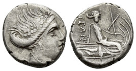 Euboea, Histiaia Tetrobol circa III-II century