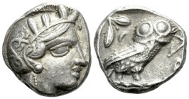 Attica, Athens Tetradrachm After 449