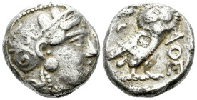 Attica, Athens Tetradrachm After 449