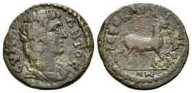 Lydia, Hierocaesarea Pseudo-autonomous issue. Bronze I-II cent.