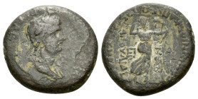 Phrygia, Acmonea Poppaea, wife of Nero Bronze circa 62