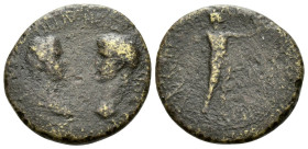 Phrygia, Synaus Nero with agrippiina Junior, 54-68 Bronze circa 55
