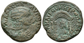 Coele-Syria, Damascus Julia Domna, wife of Septimius Severus Bronze ciirca 193-211 - From the Lindgren collectiion, illustrated in L&K. Sold wiith col...