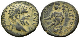 Arabia, Petra Septimius Severus, 193-211 Bronze circa 193-211 - Traces of restriking.