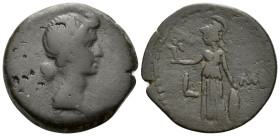 Egypt, Alexandria In the name of Livia, wife of Augustus Diobol circa 11-12 (year 41)