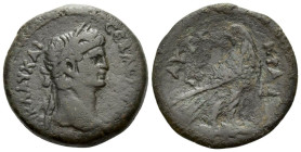 Egypt, Alexandria Claudius, 41-54 Diobol circa 52-53 (year 13)