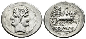 Quadrigatus circa 225-214 - From a private Scandinavian collection.