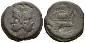 Q. Marcius Libo As circa 148 - Type not in Crawford.