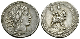 Mn. Fonteius C.f. Denarius circa 85