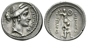 C. Memmius C.f. Denarius circa 56 - Ex Monetariums SKA 1 May 1993, 14 and NAC 72, 2013, 1343, NAC sale 97, 2016, 320 and Naville sale 63, 430.