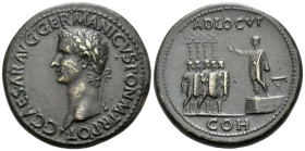 Gaius, 37-41 Sestertius Rome circa 37-38 - Privately purchased from Harlan J. Berk.