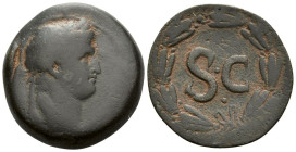 Otho, 15 January – mid April 69 Bronze Antiochia 69 - From the Tenby collection. Sold with original collector’s ticket.