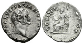Vespasian, 69-79 Denarius Rome circa 70