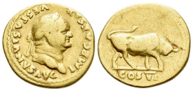 Vespasian, 69-79 Aureus Rome circa 75