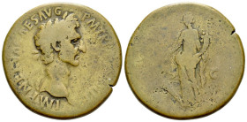 Nerva, 96-98 Sestertius Rome 97 - From the Tenby collection. Sold with original collector’s ticket.